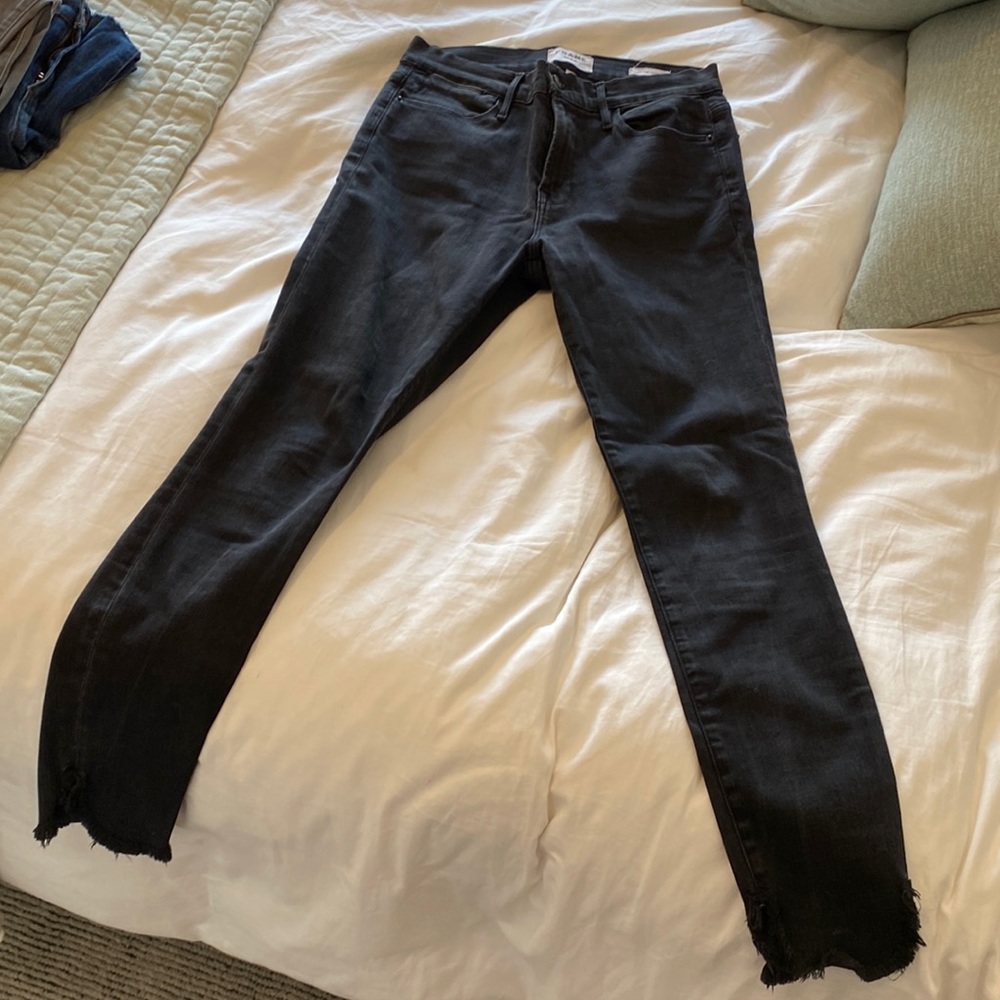 Black skinny jeans